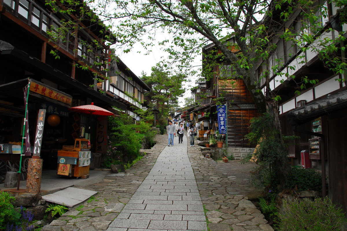 Magome stone street